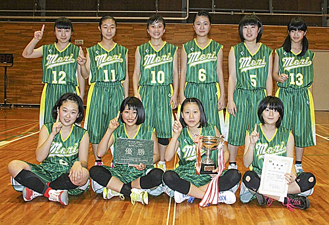 女子で砂原 森が初優勝 中学バスケ高専カップ 函館新聞電子版