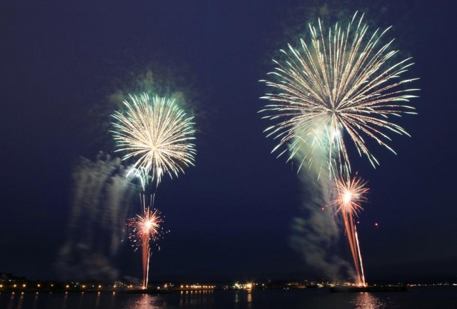 速報 第２０回函館新聞社函館港花火大会始まる 函館新聞デジタル