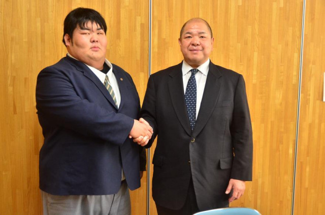 大野農の秋山君が八角部屋入門へ １３日に親方が激励 函館新聞電子版