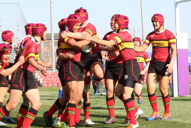 写真特集 花園で健闘光る ラ サールラグビー部 函館新聞電子版