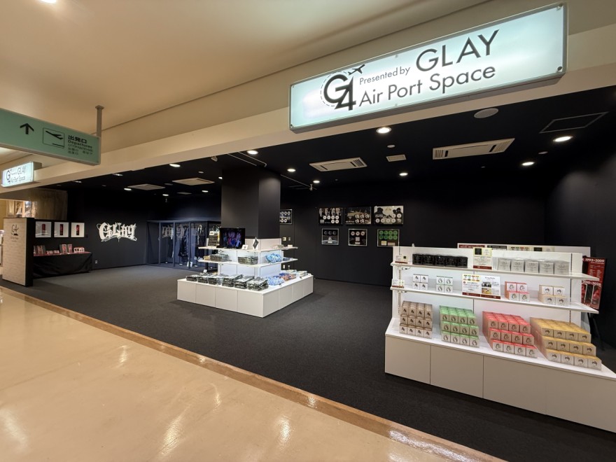 函館空港のGLAYポップアップショップ、常設店舗に / 函館