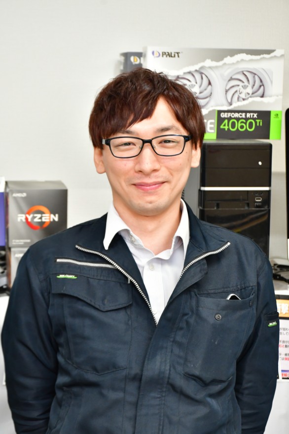 「お客さんの気持ちになって考えたい」と話す斉藤さん