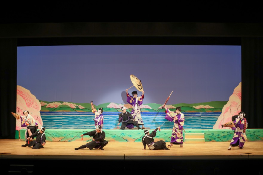 「白浪五人男」など迫真の演技が続いた「初春巴港賑」