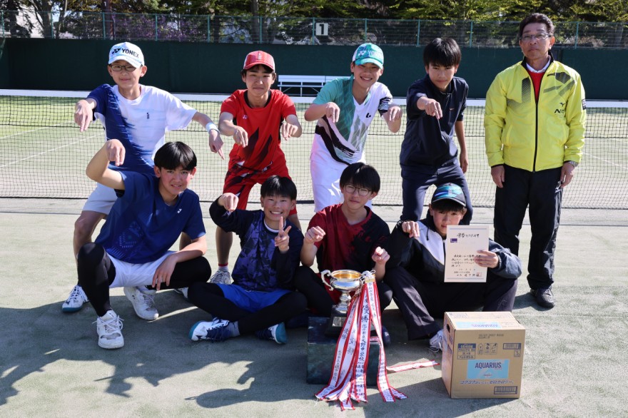 男子優勝のＫＩＴＡクラブ